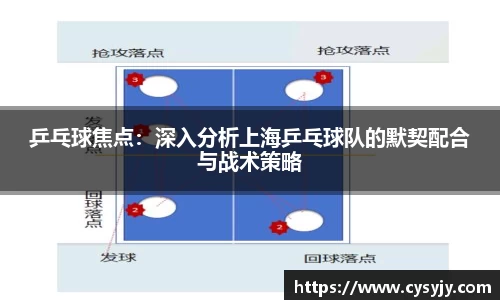 乒乓球焦点：深入分析上海乒乓球队的默契配合与战术策略